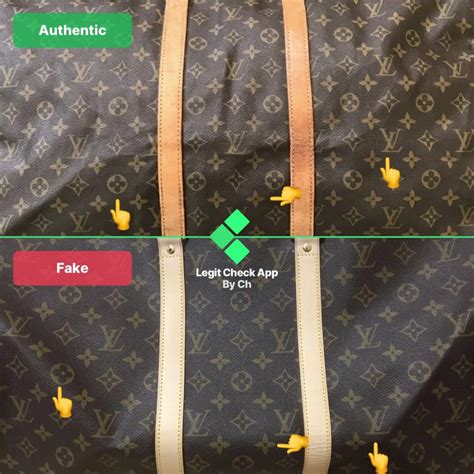 louis vuitton keepall 45 real vs fake